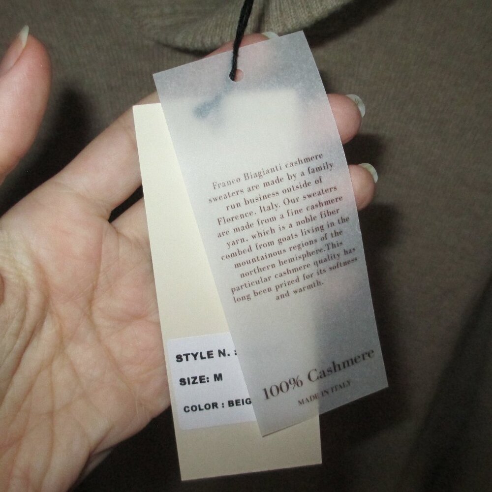 Franco Biagianti cashmere sweater - Picture 5 of 7